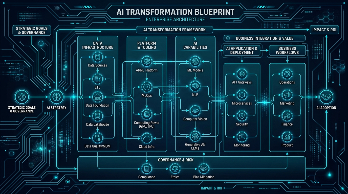 Interactive Enterprise Architecture Blueprint